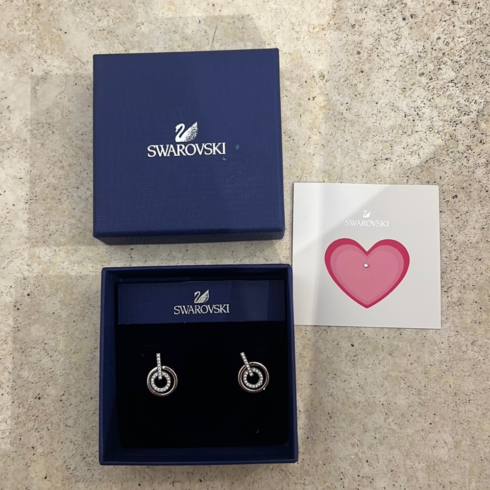 AUTHENTIC Swarovski earrings BRAND NEW w/ tags
